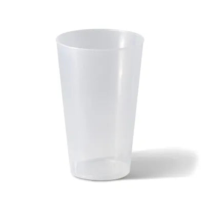 14 oz, Ø 85 mm Coppette riutilizzabile in PP, trasparente monouso