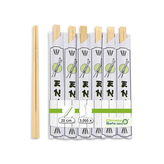 Bacchette in bambu asporto domicilio Ristorazione Forniture Monouso Eco Bio Biodegradabile Packaging Consumabili Ecologico Ingrosso fornitore forniture Take away 1