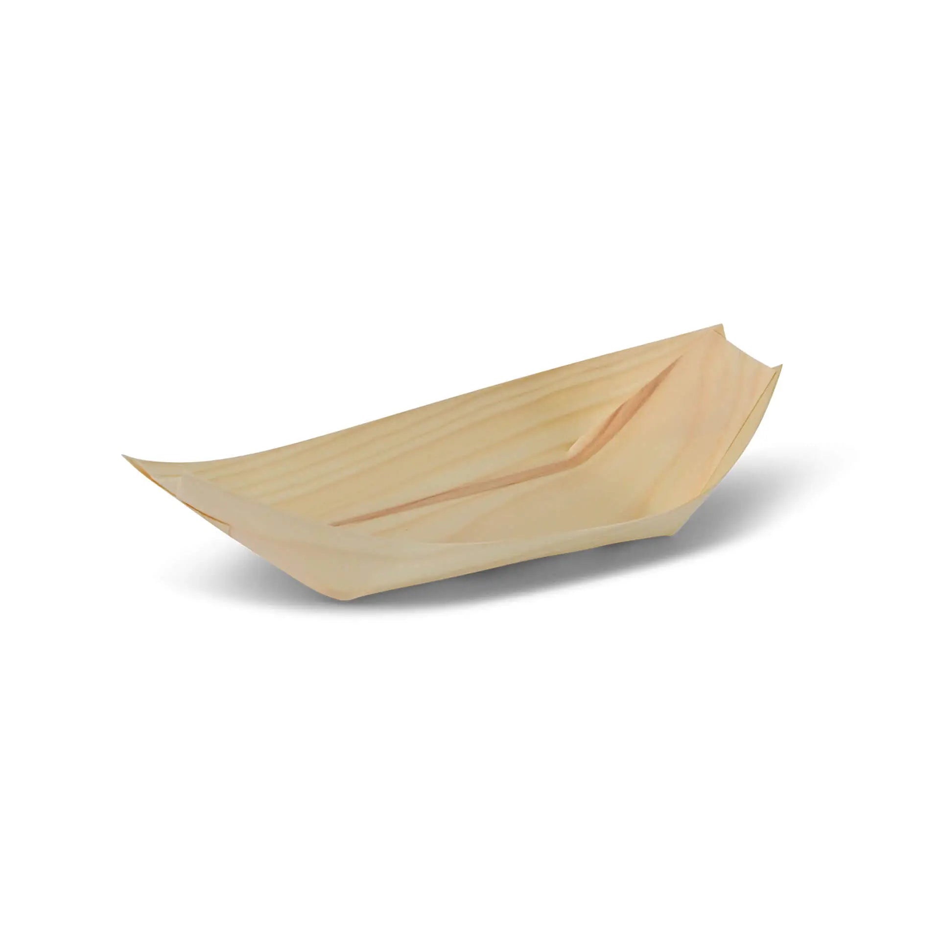Barche in legno 24,5 cm asporto domicilio Ristorazione Forniture Monouso Eco Bio Biodegradabile Packaging Consumabili Ecologico Ingrosso fornitore forniture Take away 2
