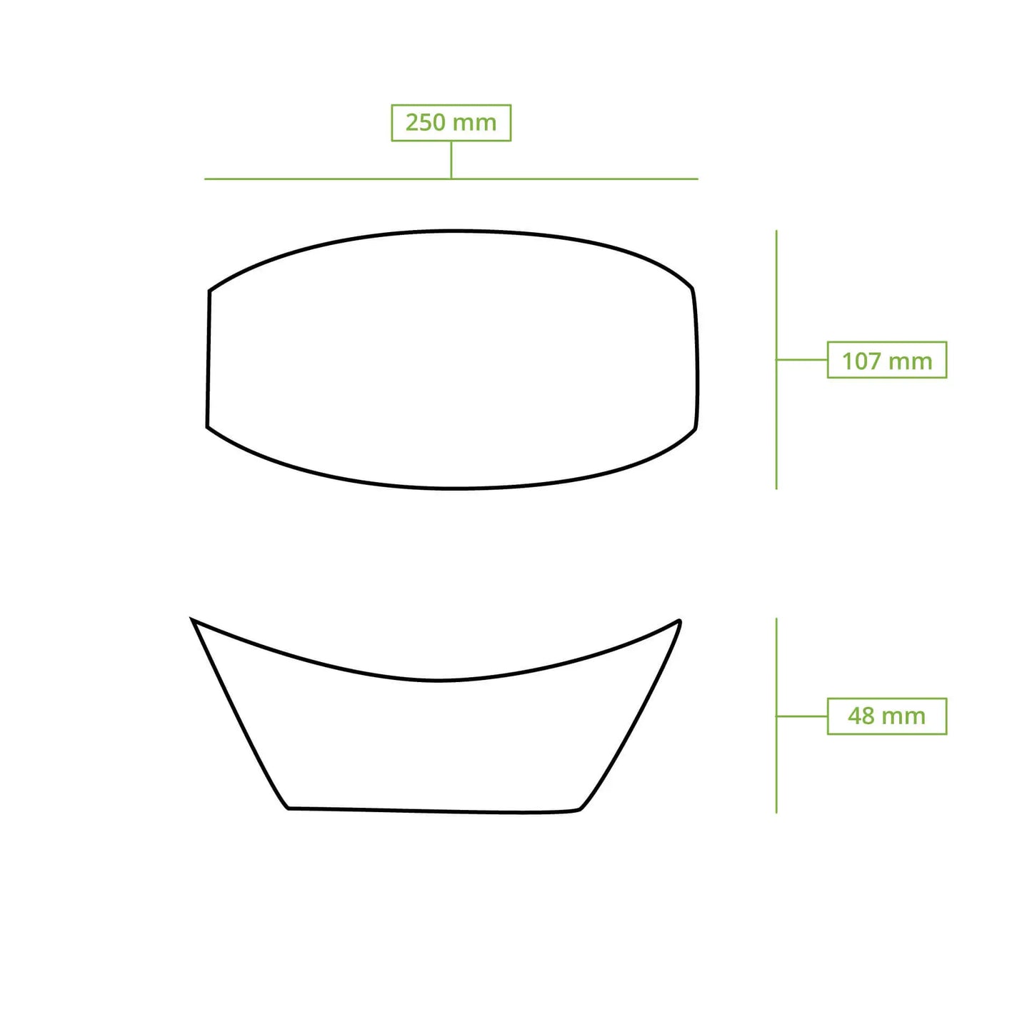 Barche in legno 24,5 cm asporto domicilio Ristorazione Forniture Monouso Eco Bio Biodegradabile Packaging Consumabili Ecologico Ingrosso fornitore forniture Take away 8
