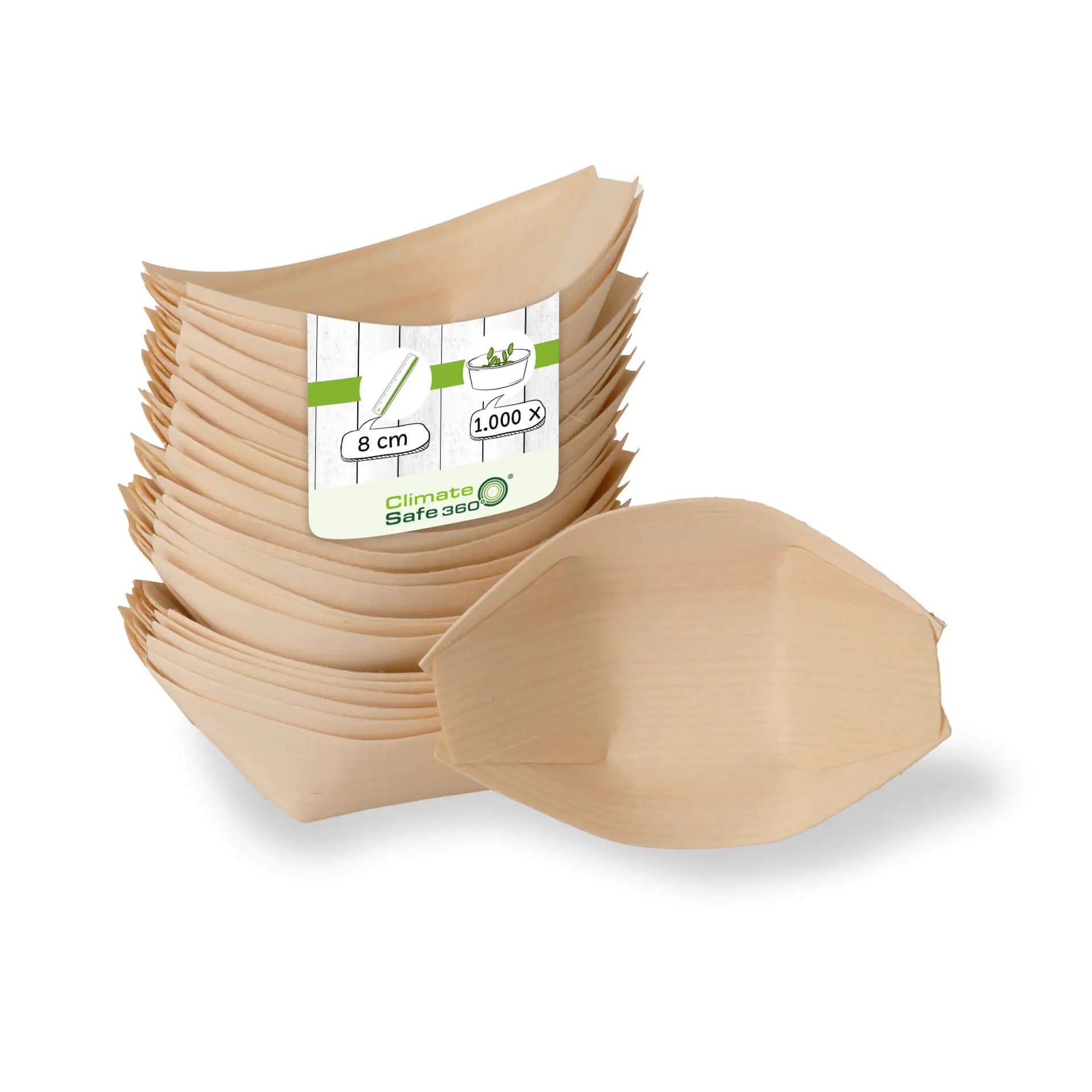 Barche in legno 8 cm asporto domicilio Ristorazione Forniture Monouso Eco Bio Biodegradabile Packaging Consumabili Ecologico Ingrosso fornitore forniture Take away 1
