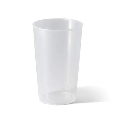 Bicchiere riutilizzabile da 17 oz Ø 90 mm, PP, trasparente monouso