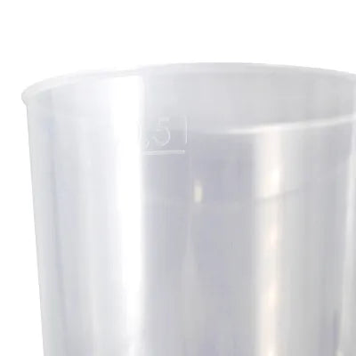 Bicchiere riutilizzabile da 17 oz Ø 90 mm, PP, trasparente monouso forniture