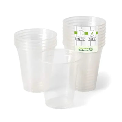 Bicchieri in PLA trasparente da 12 oz, Ø 95 mm