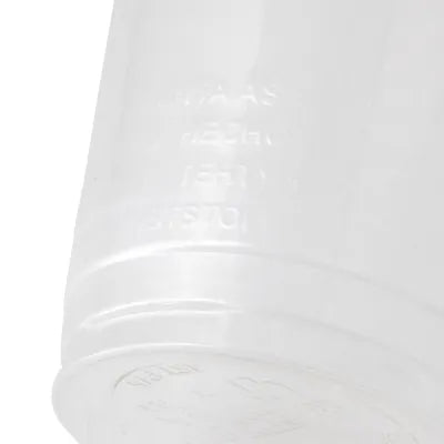 Bicchieri in PLA trasparente da 16 oz, Ø 95 mm forniture ristorazione take away asporto domicilio monouso