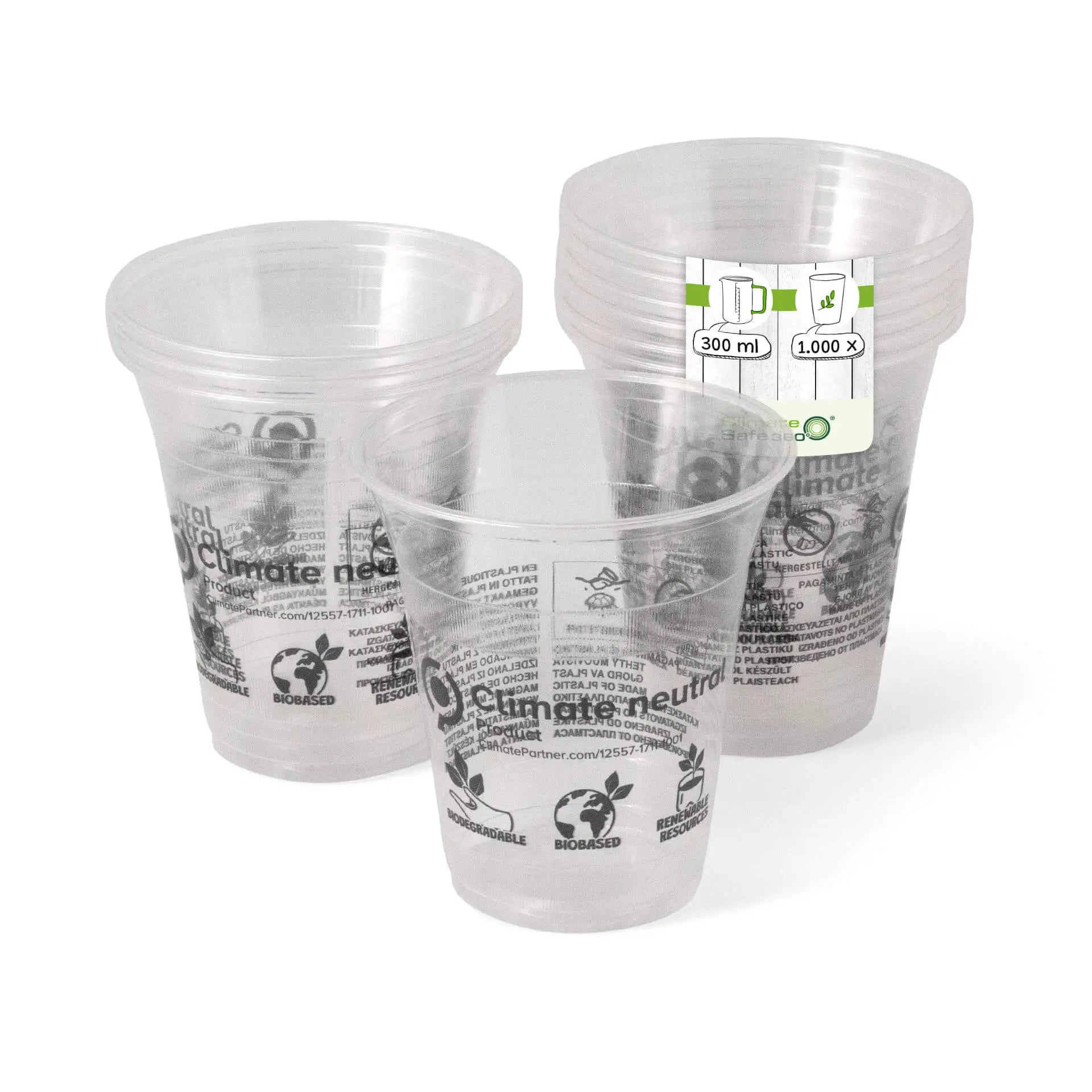 Bicchieri per frullato in PLA da 12 oz, Ø 96 mm asporto domicilio Ristorazione Forniture Monouso Eco Bio Biodegradabile Packaging Consumabili Ecologico Ingrosso fornitore forniture Take away 1
