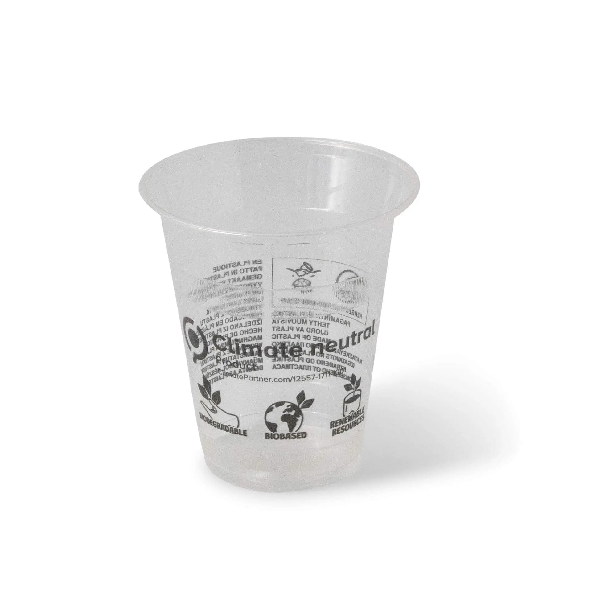 Bicchieri per frullato in PLA da 12 oz, Ø 96 mm asporto domicilio Ristorazione Forniture Monouso Eco Bio Biodegradabile Packaging Consumabili Ecologico Ingrosso fornitore forniture Take away 2
