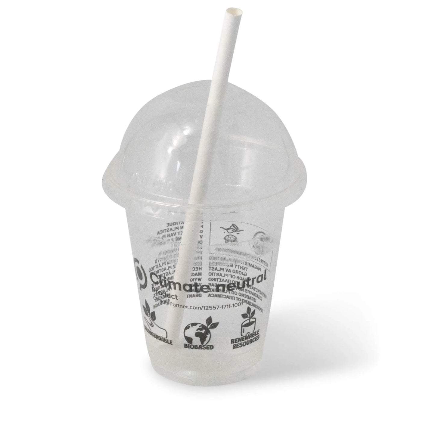 Bicchieri per frullato in PLA da 12 oz, Ø 96 mm asporto domicilio Ristorazione Forniture Monouso Eco Bio Biodegradabile Packaging Consumabili Ecologico Ingrosso fornitore forniture Take away 4
