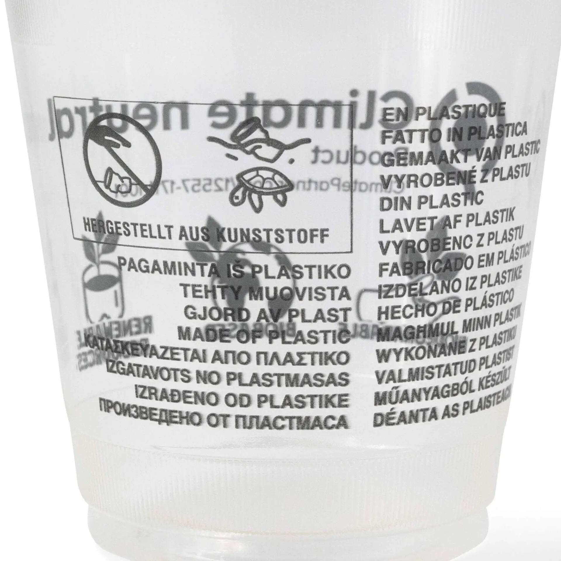 Bicchieri per frullato in PLA da 12 oz, Ø 96 mm asporto domicilio Ristorazione Forniture Monouso Eco Bio Biodegradabile Packaging Consumabili Ecologico Ingrosso fornitore forniture Take away 5
