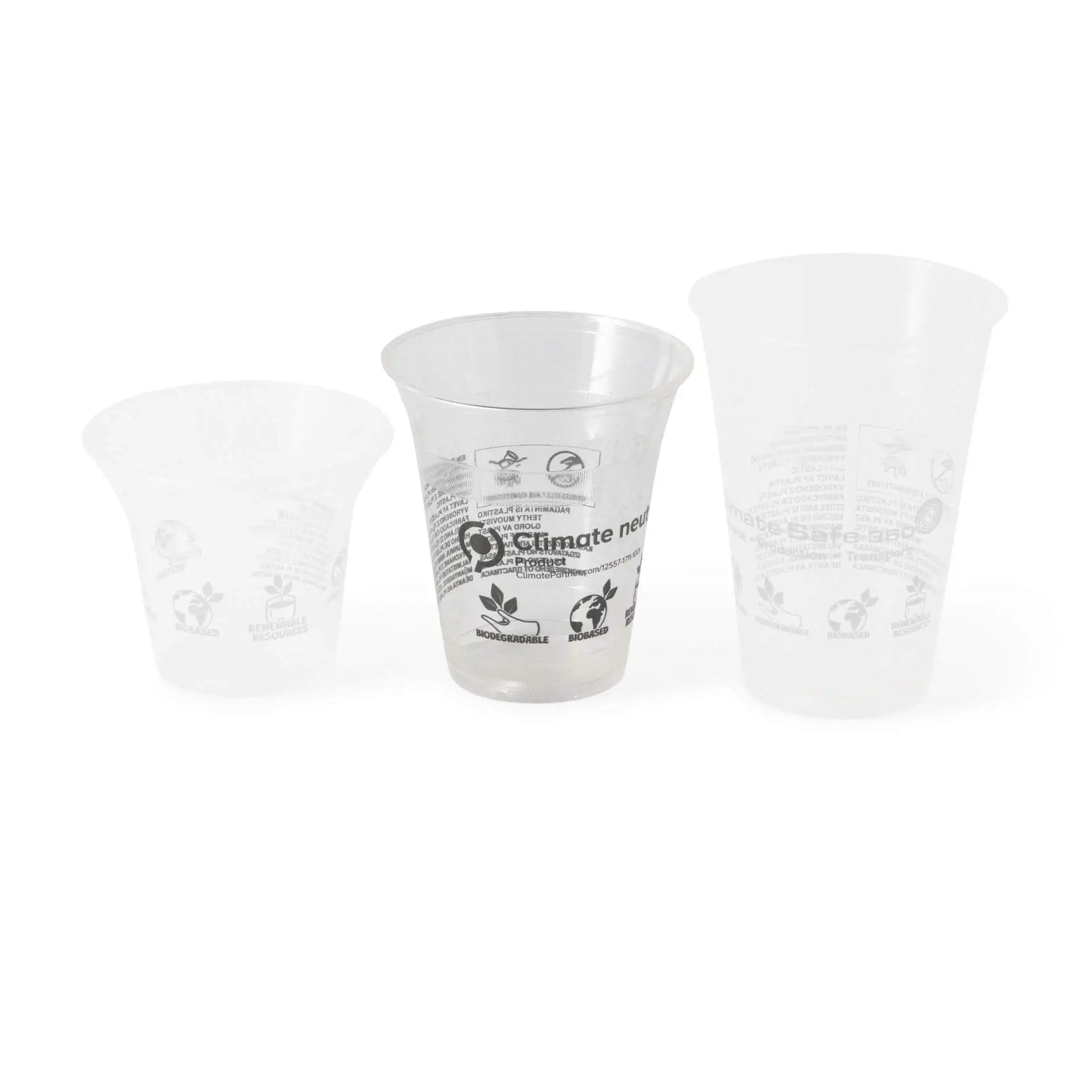 Bicchieri per frullato in PLA da 12 oz, Ø 96 mm asporto domicilio Ristorazione Forniture Monouso Eco Bio Biodegradabile Packaging Consumabili Ecologico Ingrosso fornitore forniture Take away 8
