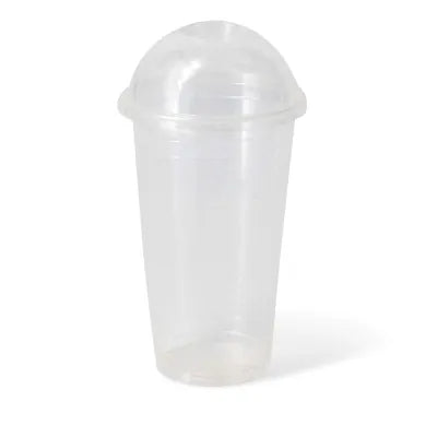 Bicchieri trasparenti in PLA da 20 oz, Ø 95 mm monouso ristorazione