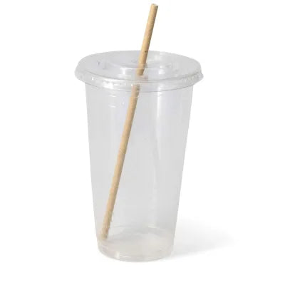 Bicchieri trasparenti in PLA da 20 oz, Ø 95 mm monouso ristorazione forniture