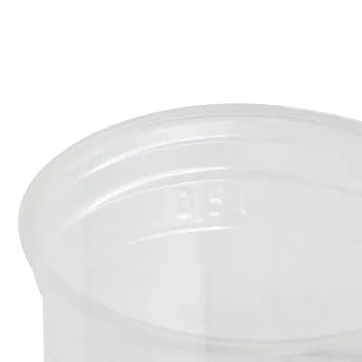 Bicchieri trasparenti in PLA da 20 oz, Ø 95 mm monouso ristorazione forniture take away