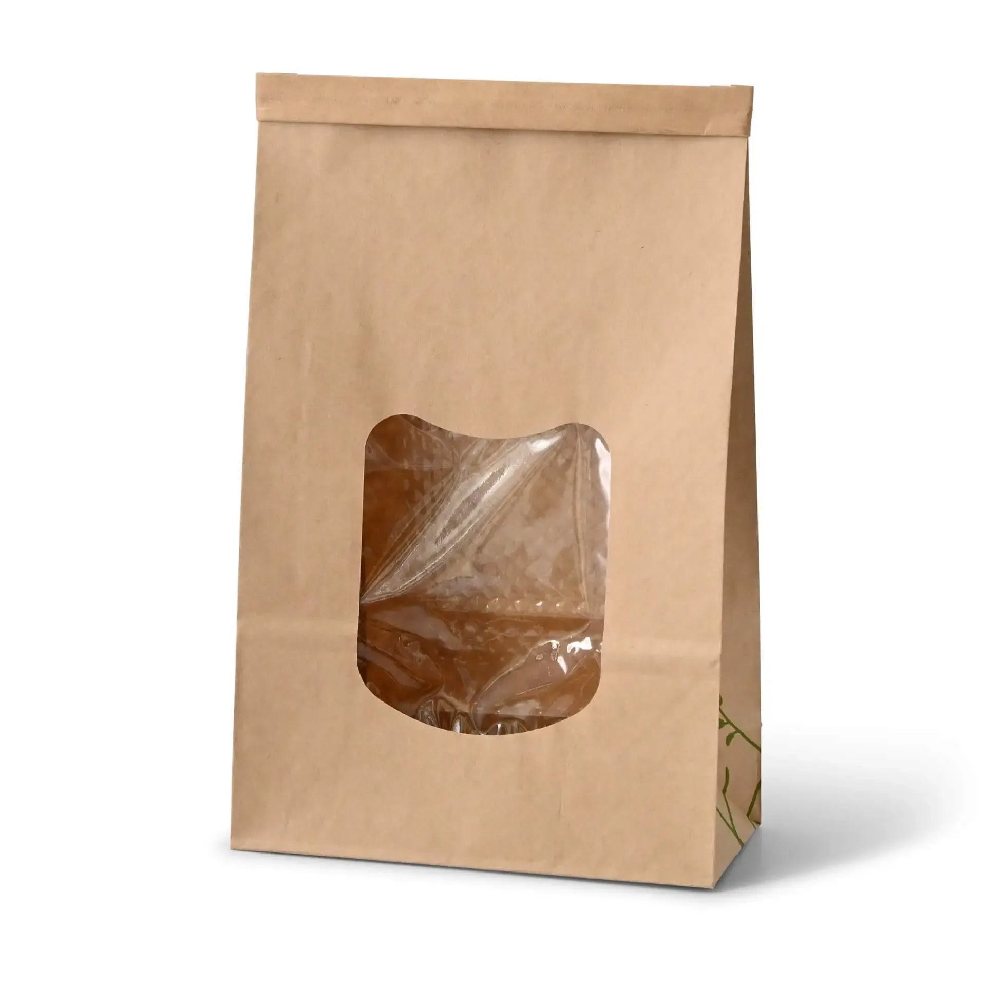 Borse con fondo quadro con finestra L, 15,5 x 7 x 24,2 cm asporto domicilio Ristorazione Forniture Monouso Eco Bio Biodegradabile Packaging Consumabili Ecologico Ingrosso fornitore forniture Take away 2
