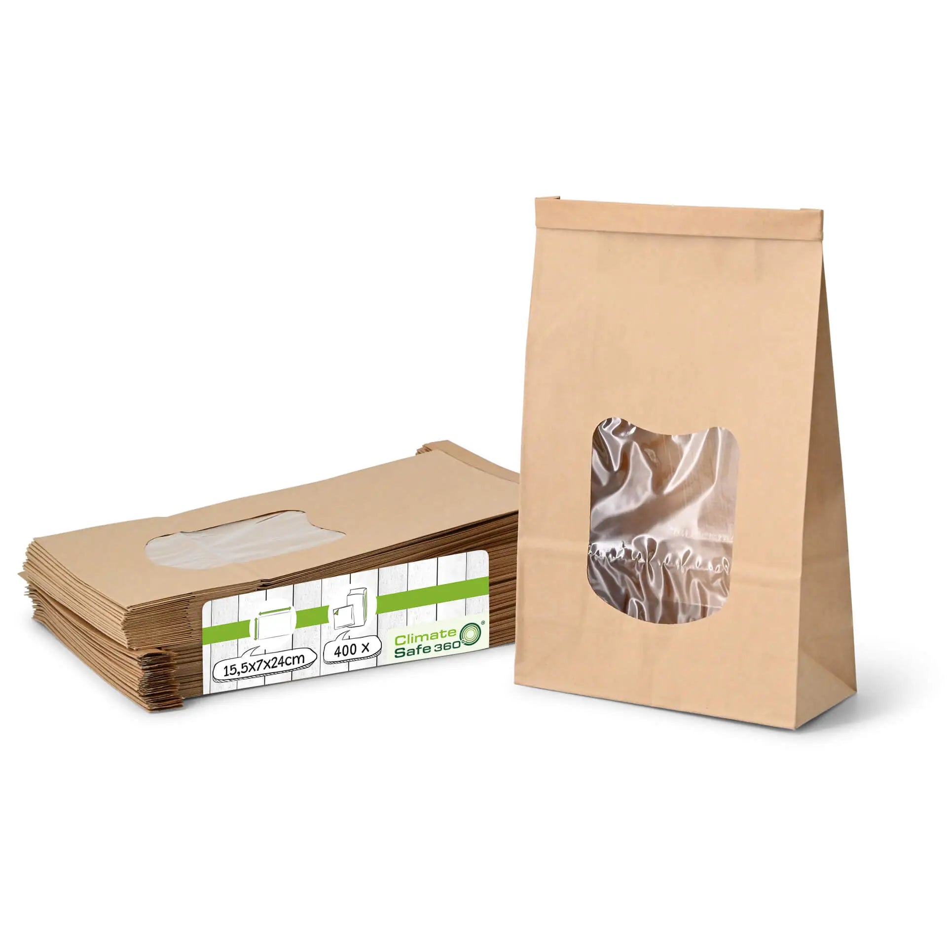 Borse con fondo quadro con finestra L asporto domicilio Ristorazione Forniture Monouso Eco Bio Biodegradabile Packaging Consumabili Ecologico Ingrosso fornitore forniture Take away 1
