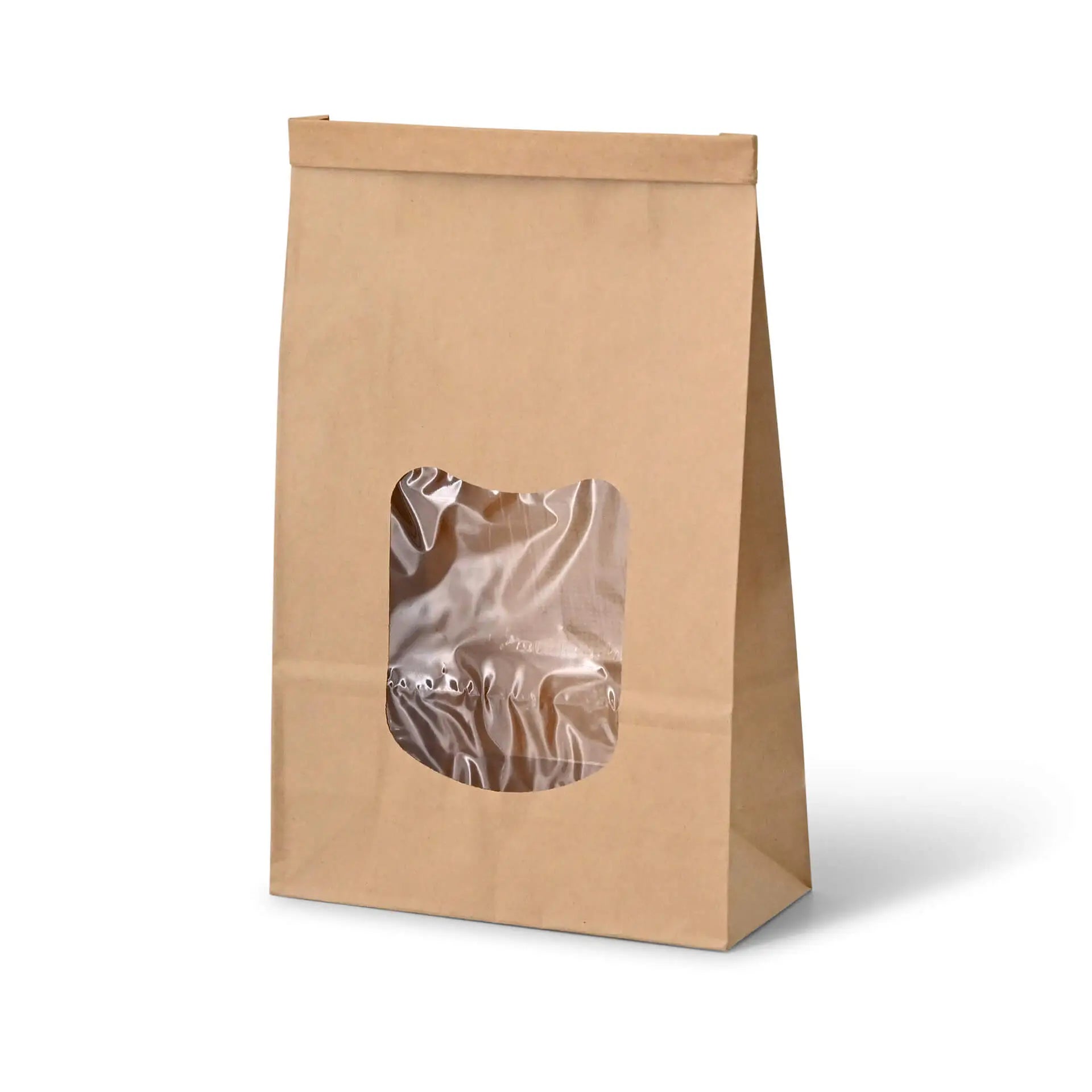 Borse con fondo quadro con finestra L asporto domicilio Ristorazione Forniture Monouso Eco Bio Biodegradabile Packaging Consumabili Ecologico Ingrosso fornitore forniture Take away 2
