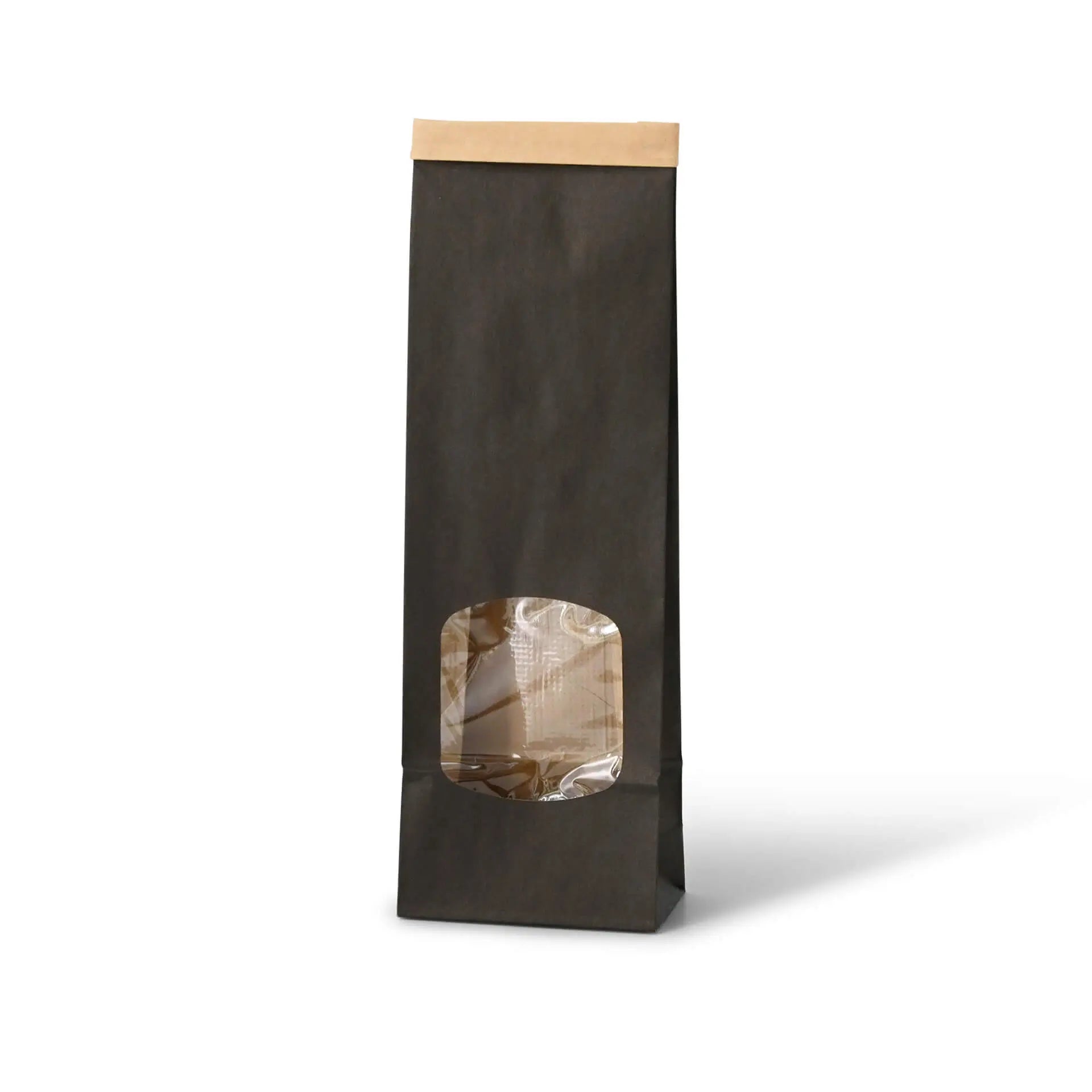 Borse con fondo quadro con finestra S, 9 x 4,5 x 26 cm asporto domicilio Ristorazione Forniture Monouso Eco Bio Biodegradabile Packaging Consumabili Ecologico Ingrosso fornitore forniture Take away 2
