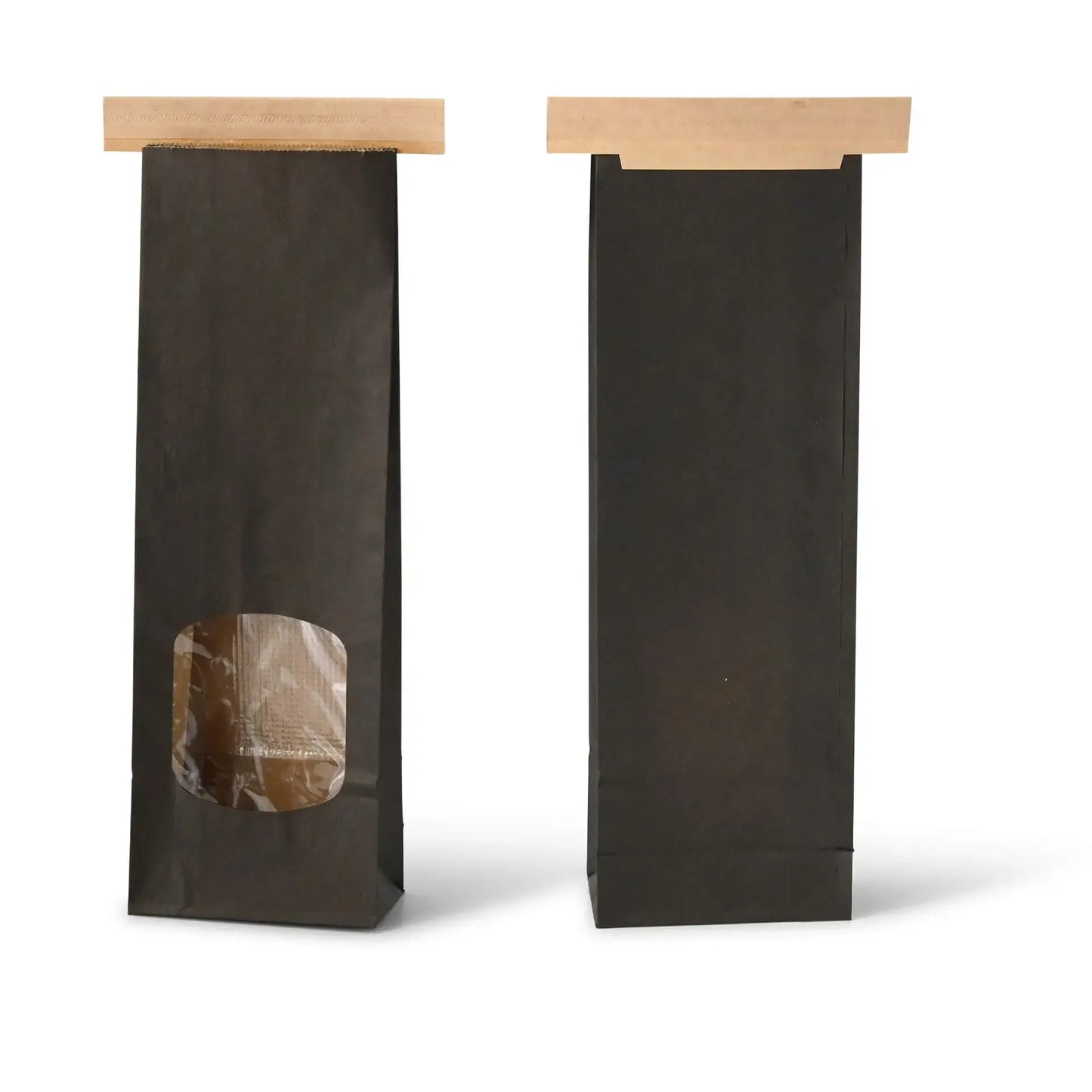 Borse con fondo quadro con finestra S, 9 x 4,5 x 26 cm asporto domicilio Ristorazione Forniture Monouso Eco Bio Biodegradabile Packaging Consumabili Ecologico Ingrosso fornitore forniture Take away 3
