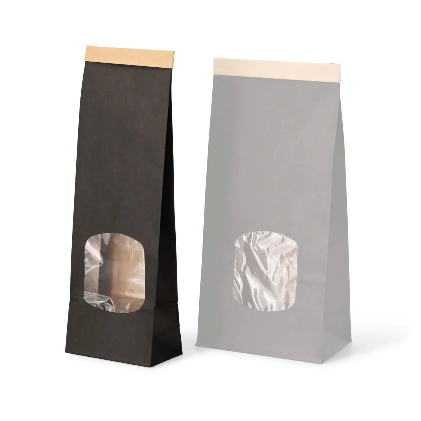 Borse con fondo quadro con finestra S, 9 x 4,5 x 26 cm asporto domicilio Ristorazione Forniture Monouso Eco Bio Biodegradabile Packaging Consumabili Ecologico Ingrosso fornitore forniture Take away 9
