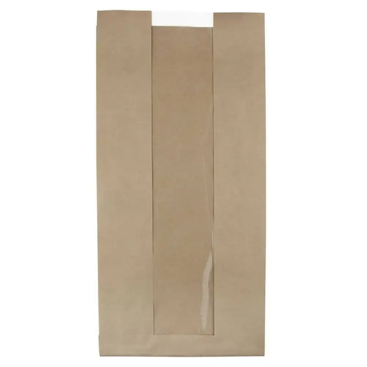 Borse finestra in carta-striscia L, 20 + 11 x 41 cm asporto domicilio Ristorazione Forniture Monouso Eco Bio Biodegradabile Packaging Consumabili Ecologico Ingrosso fornitore forniture Take away 1
