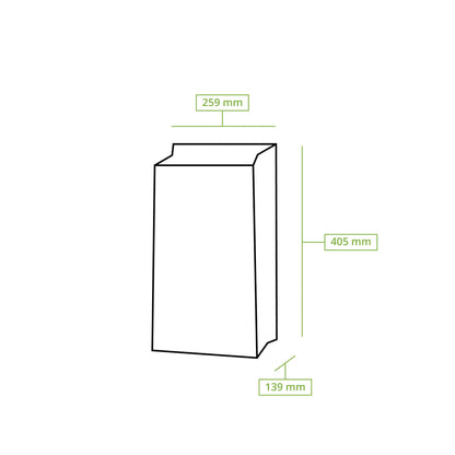 Borse per la spesa L 26 x 14 x 40 cm, kraft asporto domicilio Ristorazione Forniture Monouso Eco Bio Biodegradabile Packaging Consumabili Ecologico Ingrosso fornitore forniture Take away 6

