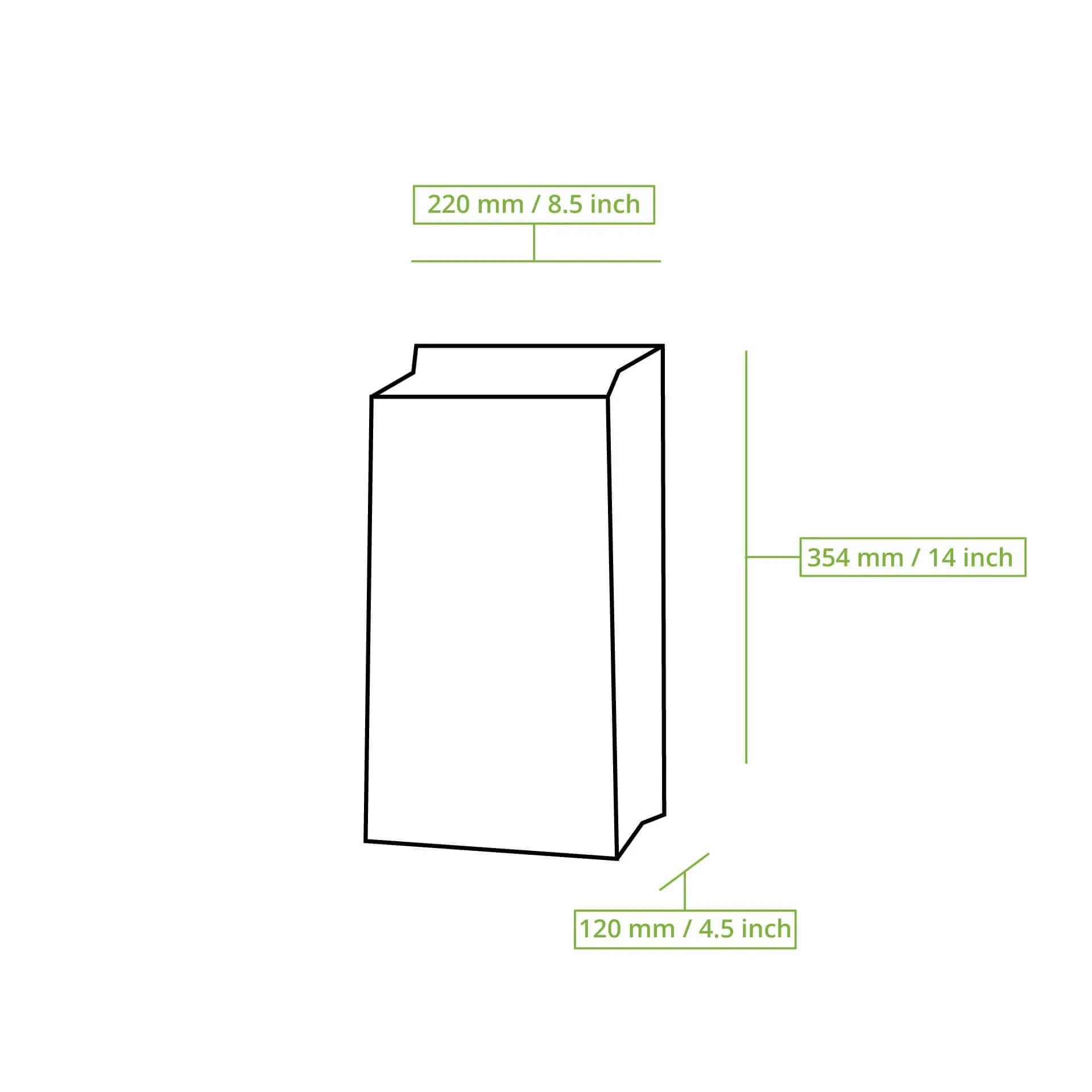 Borse per la spesa M 22 x 12 x 36 cm, kraft asporto domicilio Ristorazione Forniture Monouso Eco Bio Biodegradabile Packaging Consumabili Ecologico Ingrosso fornitore forniture Take away 6
