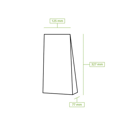 Buste con fondo quadro L, 12,5 x 7,5 x 32,5 cm asporto domicilio Ristorazione Forniture Monouso Eco Bio Biodegradabile Packaging Consumabili Ecologico Ingrosso fornitore forniture Take away 7
