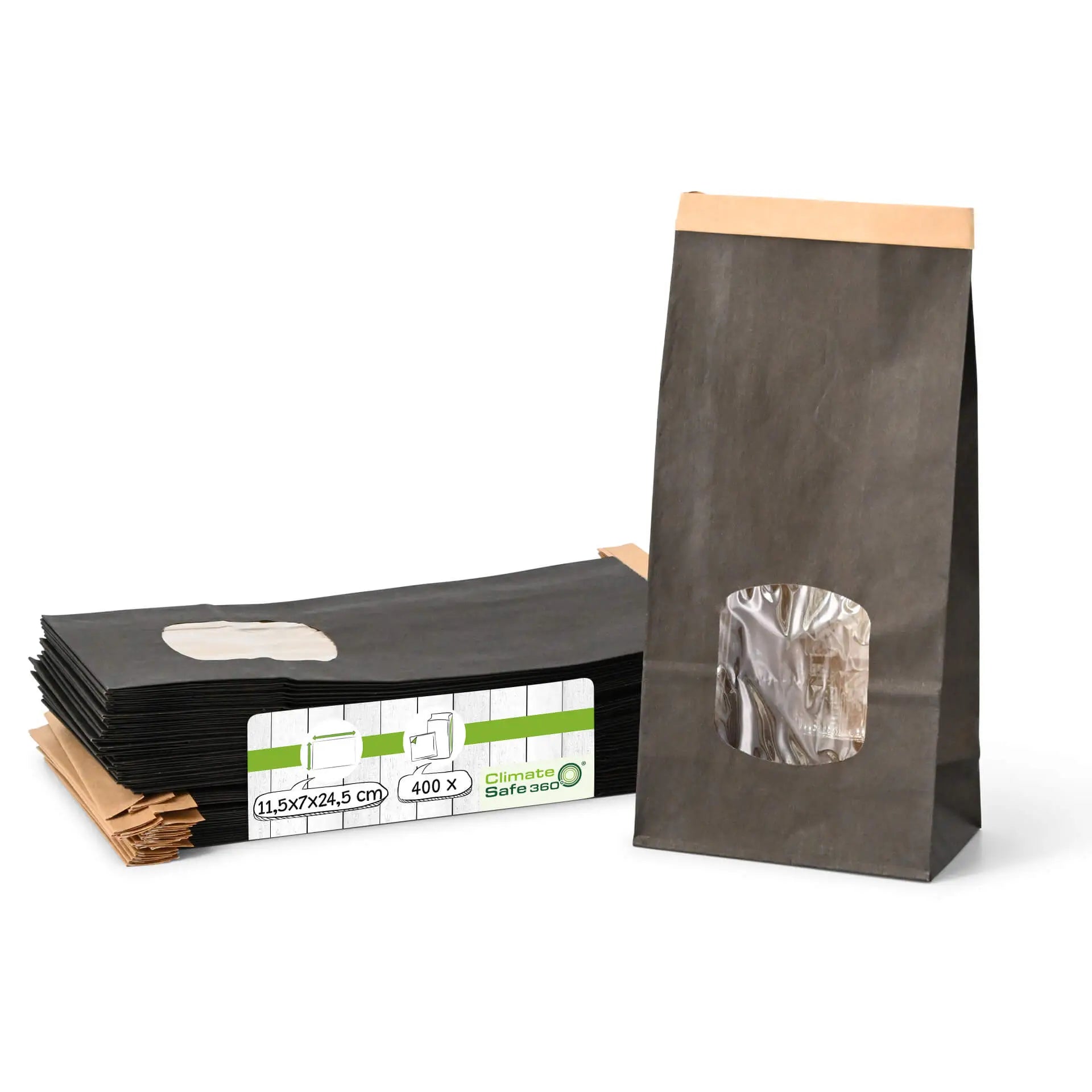 Buste con fondo quadro M, 11,5 x 7 x 24,5 cm asporto domicilio Ristorazione Forniture Monouso Eco Bio Biodegradabile Packaging Consumabili Ecologico Ingrosso fornitore forniture Take away 1
