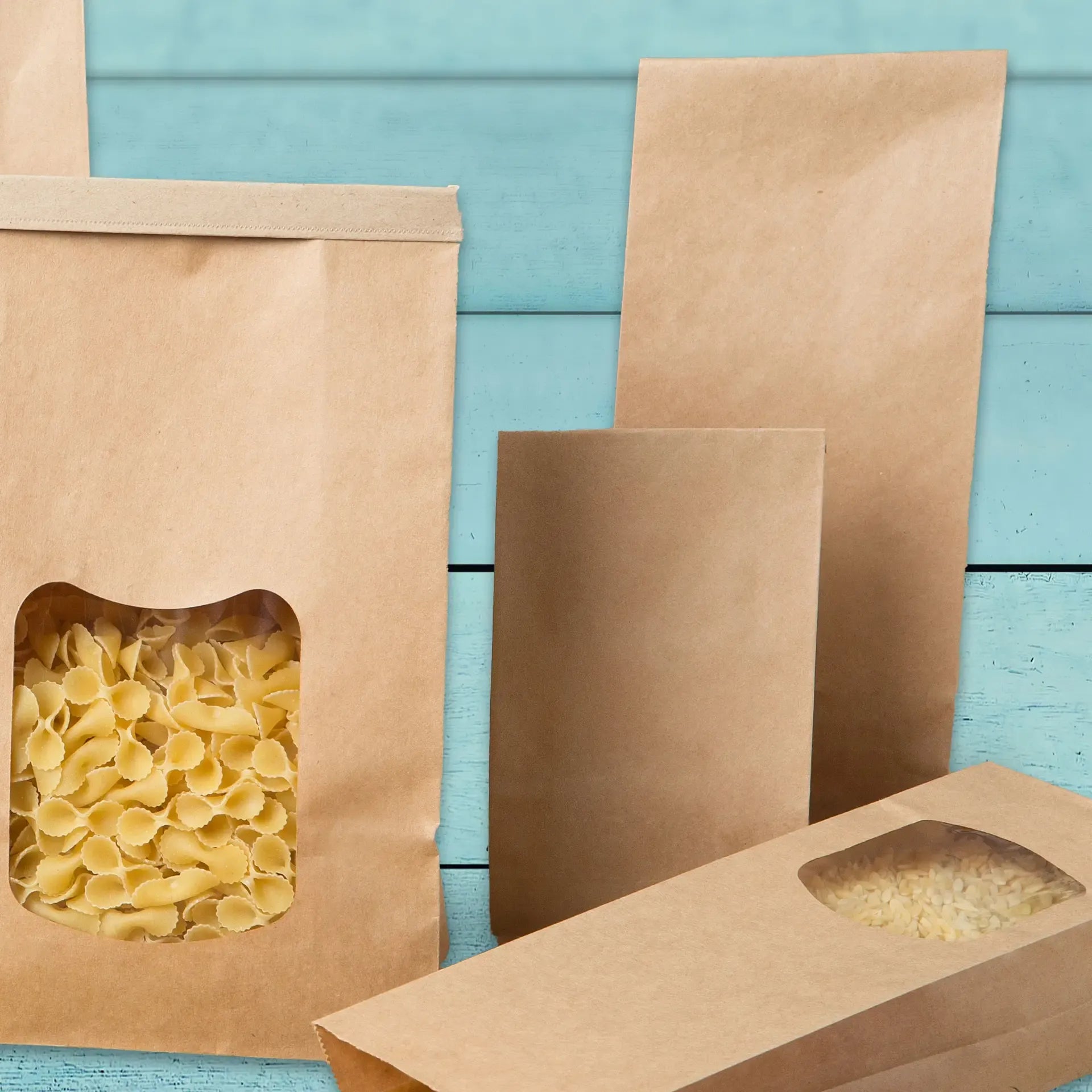 Buste con fondo quadro M, 11 x 6 x 22,5 cm asporto domicilio Ristorazione Forniture Monouso Eco Bio Biodegradabile Packaging Consumabili Ecologico Ingrosso fornitore forniture Take away 7
