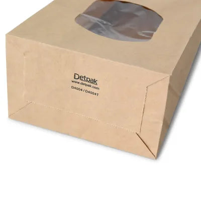 Buste con fondo quadro con finestra M, 11.5 x 7 x 24,5 cm asporto domicilio Ristorazione Forniture Monouso Eco Bio Biodegradabile Packaging Consumabili Ecologico Ingrosso fornitore forniture Take away 5
