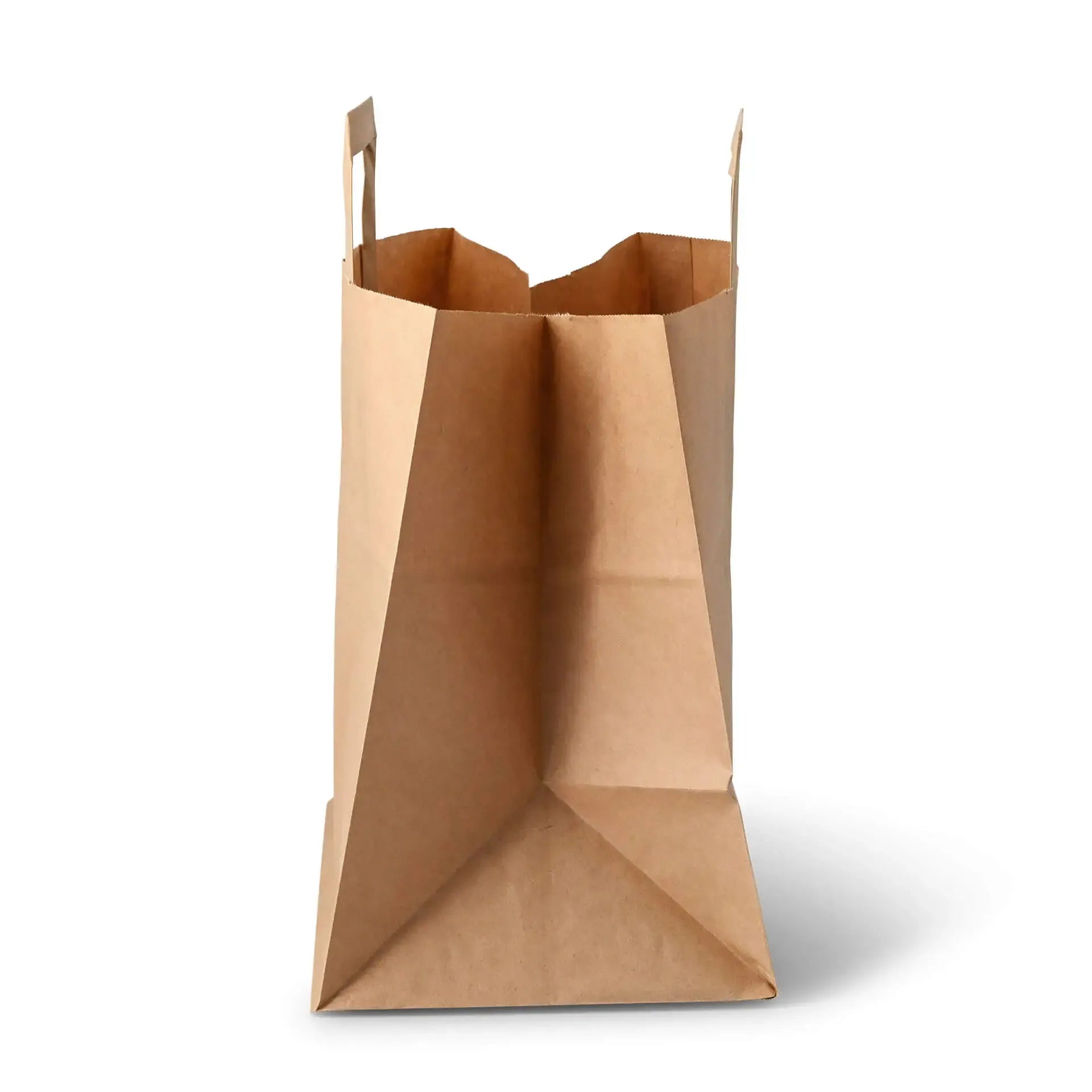 Buste per carta riciclata L, 26 x 17 x 25 cm, marrone asporto domicilio Ristorazione Forniture Monouso Eco Bio Biodegradabile Packaging Consumabili Ecologico Ingrosso fornitore forniture Take away 2
