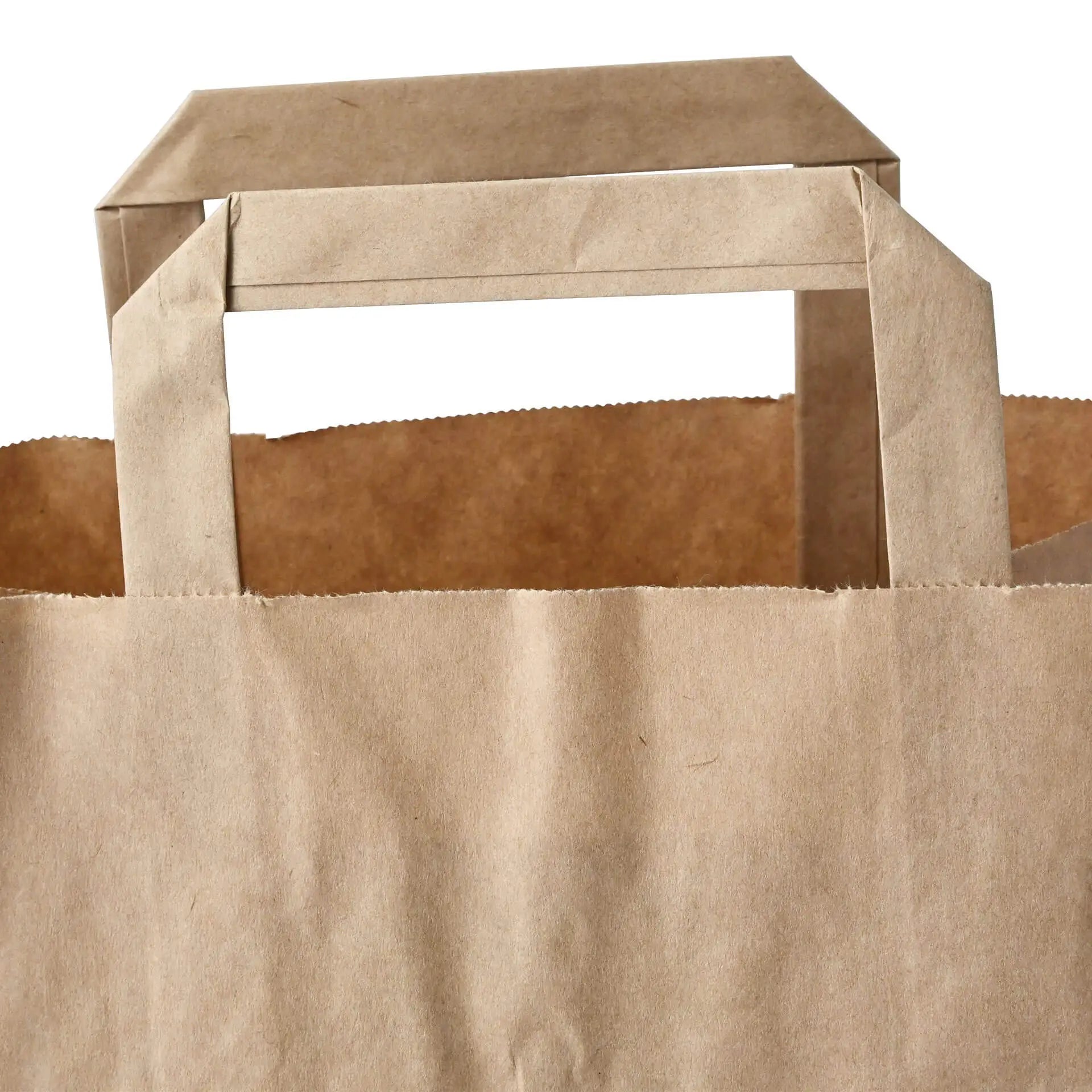 Buste per carta riciclata L, 26 x 17 x 25 cm, marrone asporto domicilio Ristorazione Forniture Monouso Eco Bio Biodegradabile Packaging Consumabili Ecologico Ingrosso fornitore forniture Take away 3
