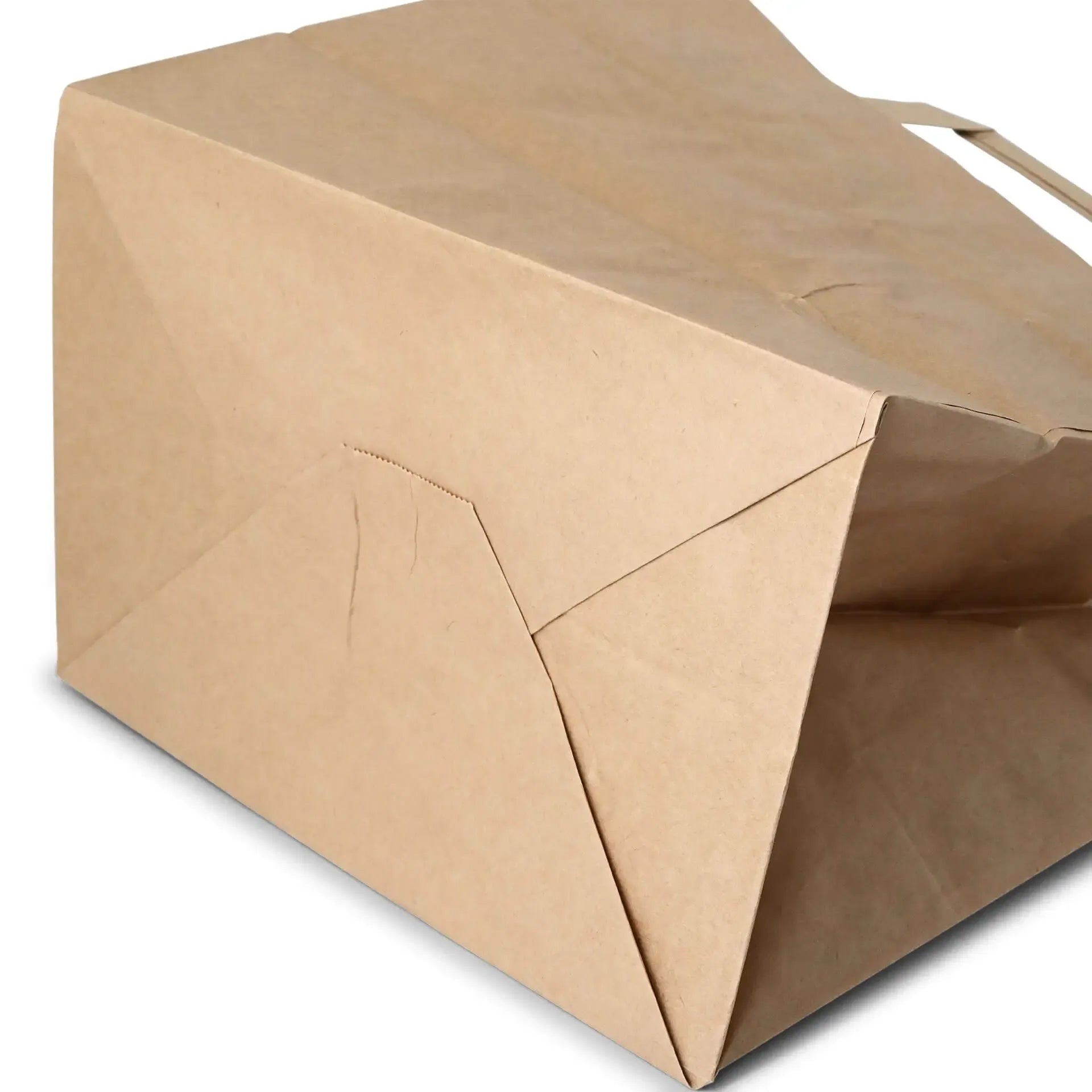 Buste per carta riciclata L, 26 x 17 x 25 cm, marrone asporto domicilio Ristorazione Forniture Monouso Eco Bio Biodegradabile Packaging Consumabili Ecologico Ingrosso fornitore forniture Take away 4
