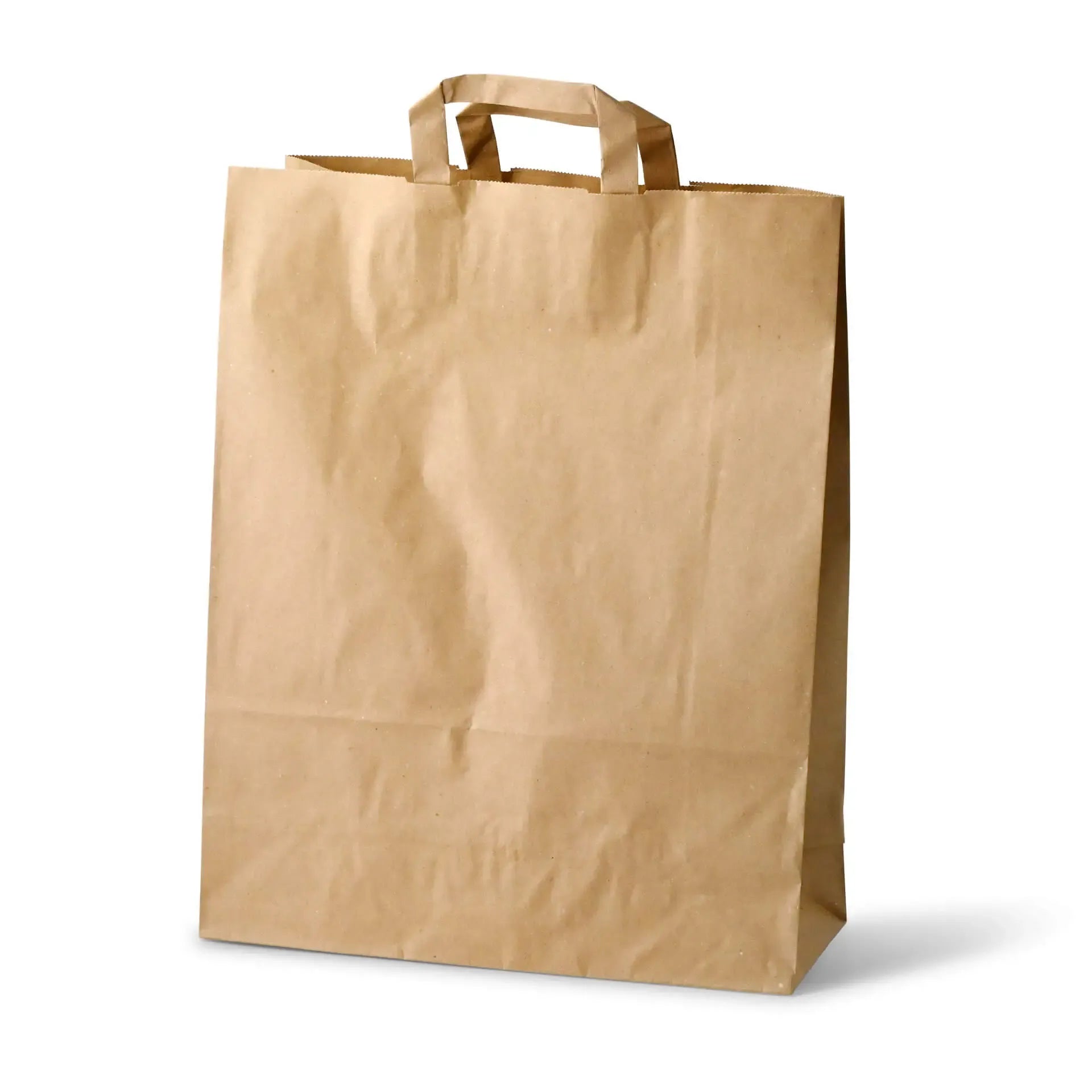 Buste per carta riciclata XL, 32 x 12 x 40 cm, marrone asporto domicilio Ristorazione Forniture Monouso Eco Bio Biodegradabile Packaging Consumabili Ecologico Ingrosso fornitore forniture Take away 2

