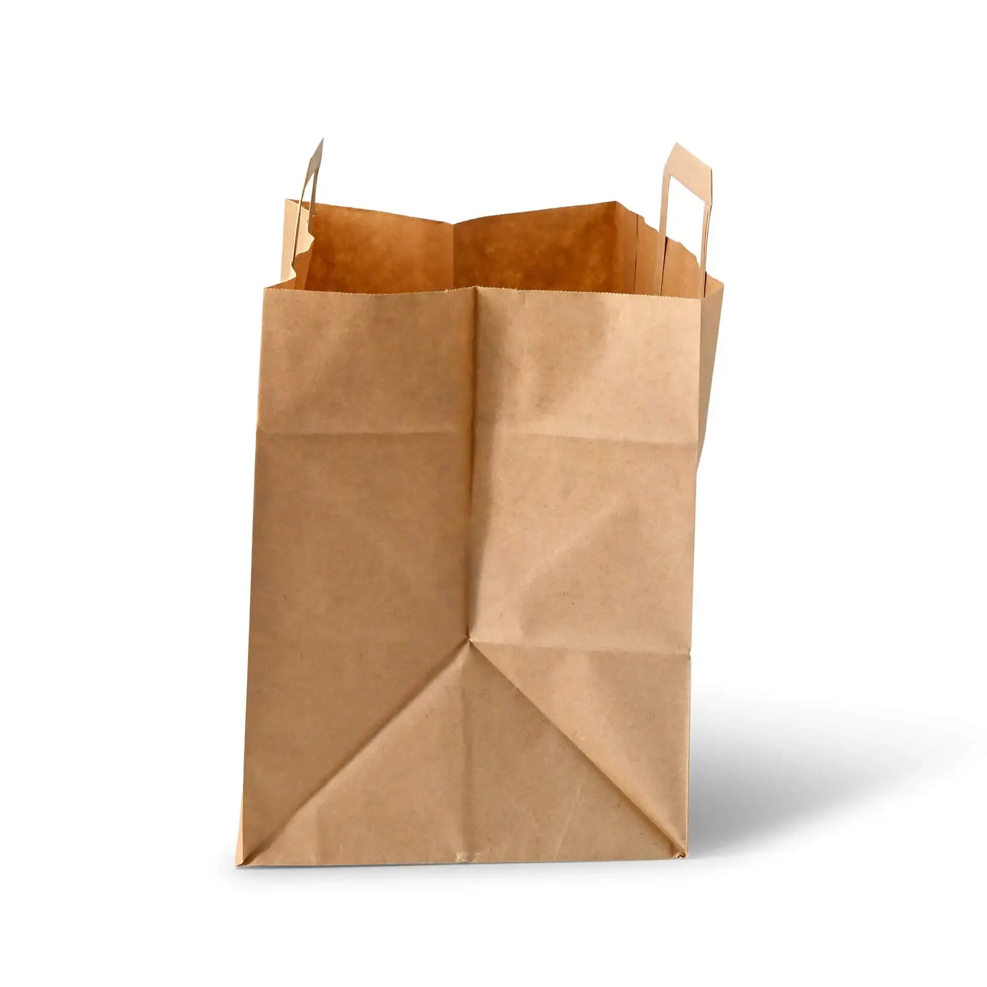 Buste per carta riciclata XXL, 32 x 21 x 27 cm, marrone asporto domicilio Ristorazione Forniture Monouso Eco Bio Biodegradabile Packaging Consumabili Ecologico Ingrosso fornitore forniture Take away 3
