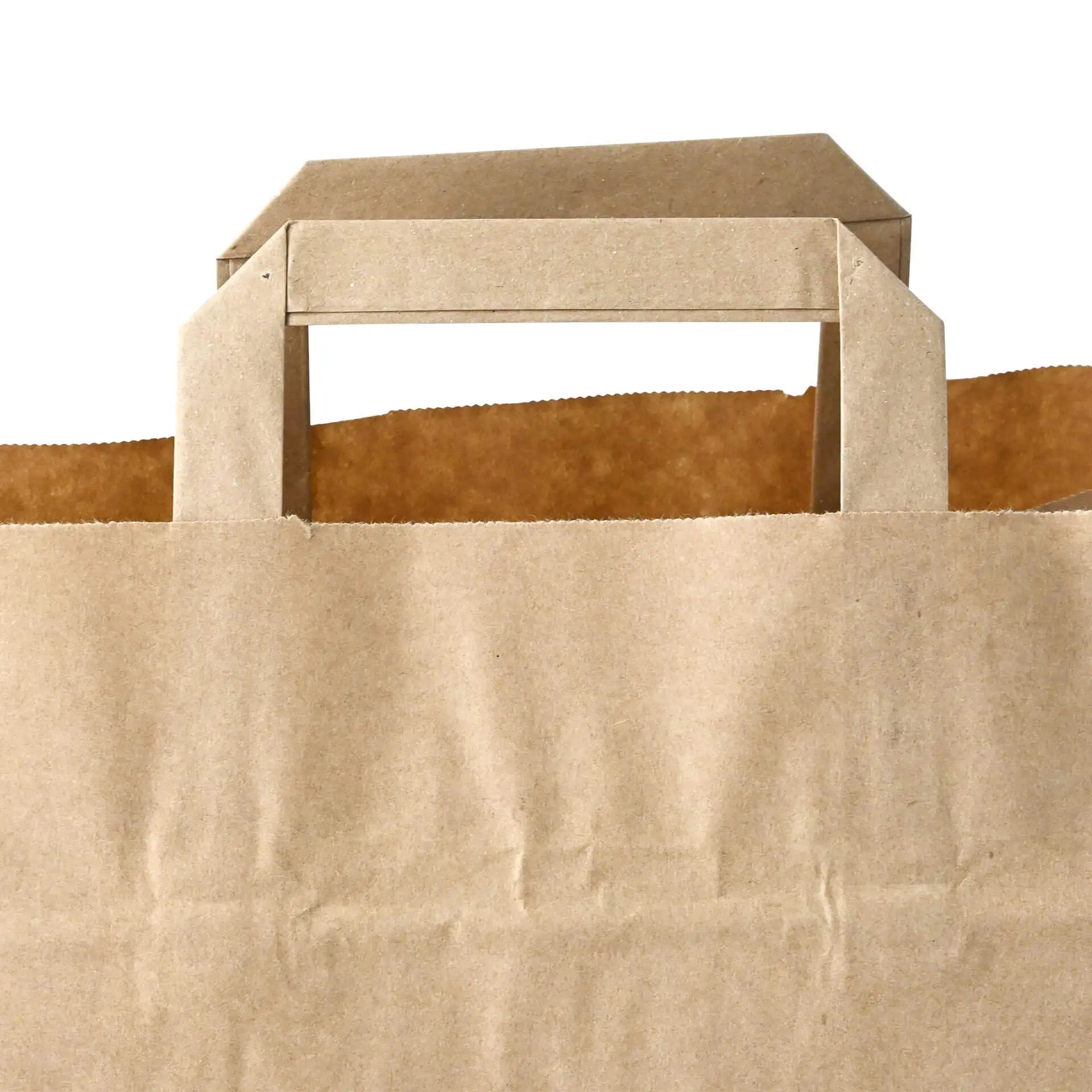 Buste per carta riciclata XXL, 32 x 21 x 27 cm, marrone asporto domicilio Ristorazione Forniture Monouso Eco Bio Biodegradabile Packaging Consumabili Ecologico Ingrosso fornitore forniture Take away 5
