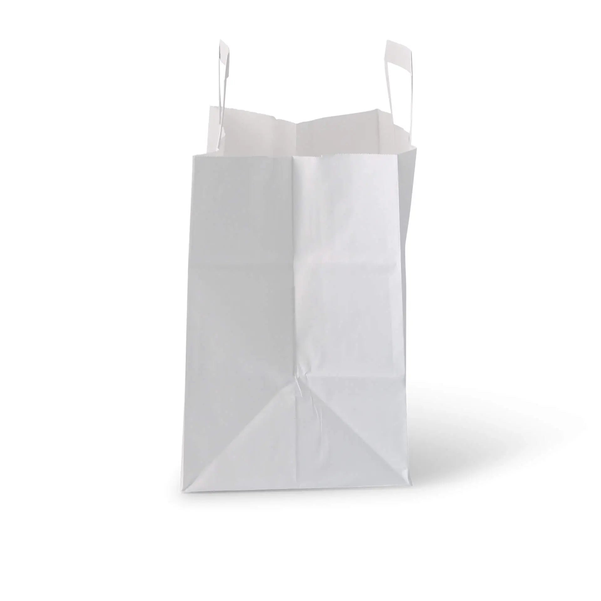 Buste porta carta Kraft L, 26 x 17 x 25 cm, bianco asporto domicilio Ristorazione Forniture Monouso Eco Bio Biodegradabile Packaging Consumabili Ecologico Ingrosso fornitore forniture Take away 3
