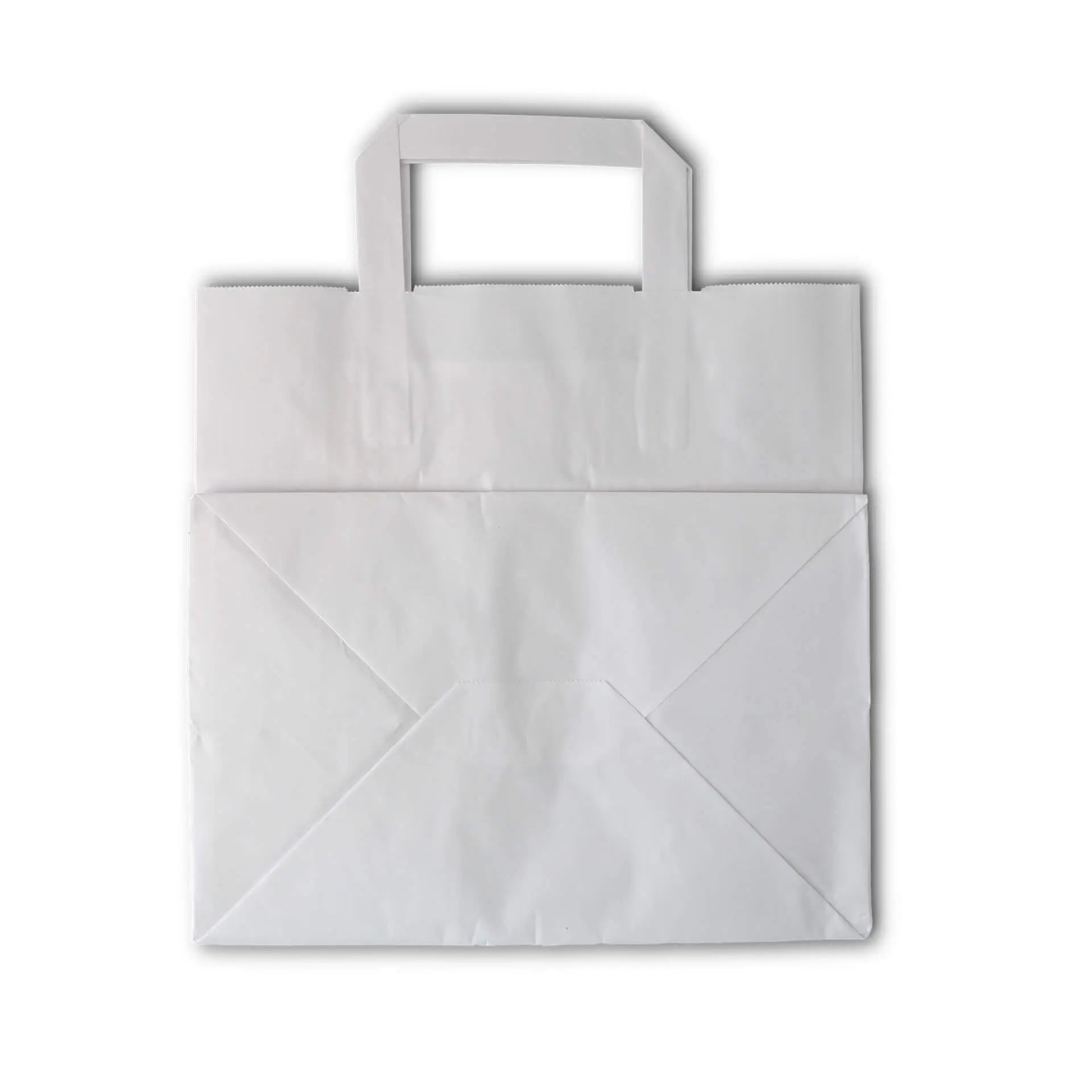 Buste porta carta Kraft L, 26 x 17 x 25 cm, bianco asporto domicilio Ristorazione Forniture Monouso Eco Bio Biodegradabile Packaging Consumabili Ecologico Ingrosso fornitore forniture Take away 6
