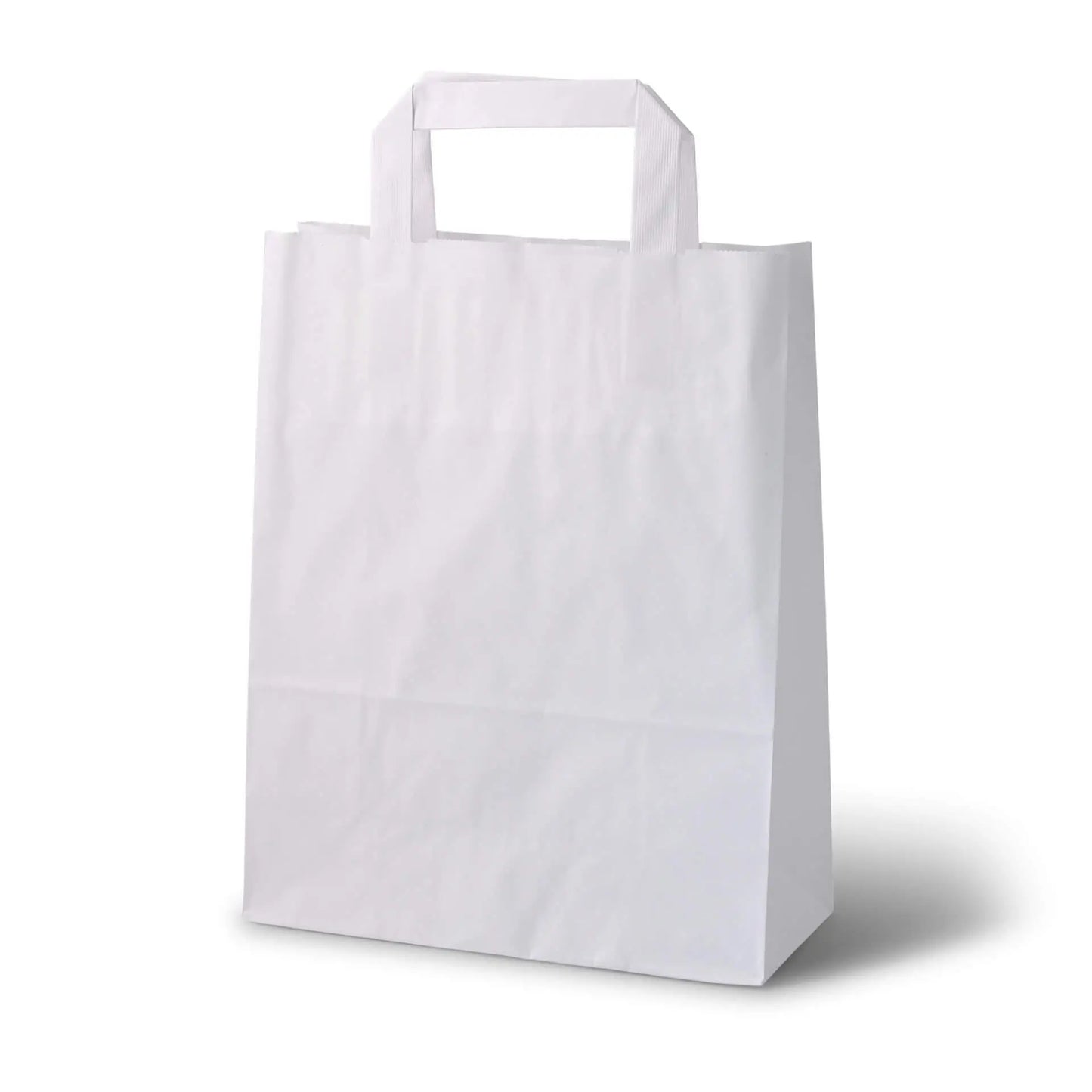 Buste portacarte Kraft M, 22 x 10 x 28 cm, bianche asporto domicilio Ristorazione Forniture Monouso Eco Bio Biodegradabile Packaging Consumabili Ecologico Ingrosso fornitore forniture Take away 2

