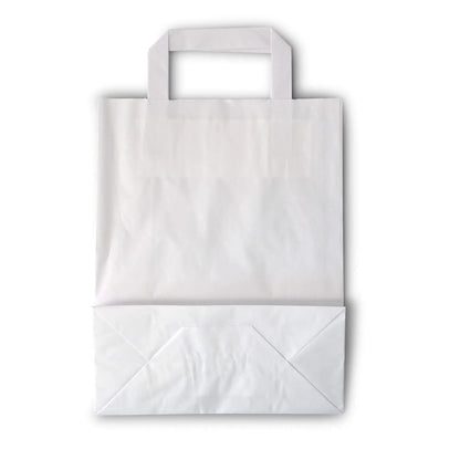 Buste portacarte Kraft M, 22 x 10 x 28 cm, bianche asporto domicilio Ristorazione Forniture Monouso Eco Bio Biodegradabile Packaging Consumabili Ecologico Ingrosso fornitore forniture Take away 6

