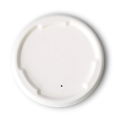 Canna da zucchero Coperchi Ø 135 mm, bianco, rotondo asporto domicilio Ristorazione Forniture Monouso Eco Bio Biodegradabile Packaging Consumabili Ecologico Ingrosso fornitore forniture Take away 2
