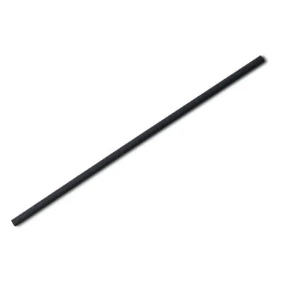Cannucce di carta, nere, giuntura verticale, lunghezza 20 cm, Ø 0,5 cm cocktail