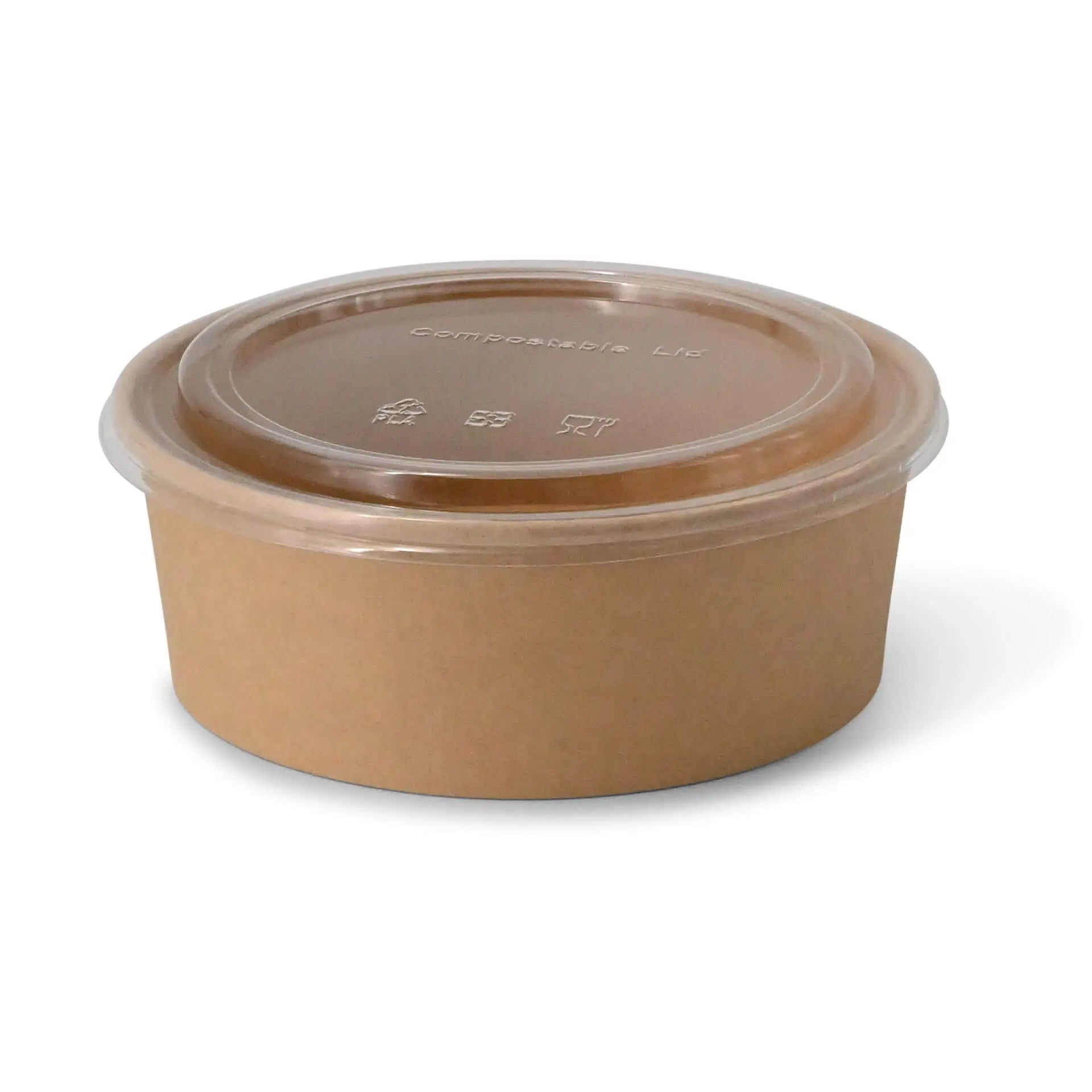 Ciotole in cartone premium 1.000 ml, Ø 185 mm, marrone, rotondo asporto domicilio Ristorazione Forniture Monouso Eco Bio Biodegradabile Packaging Consumabili Ecologico Ingrosso fornitore forniture Take away 5
