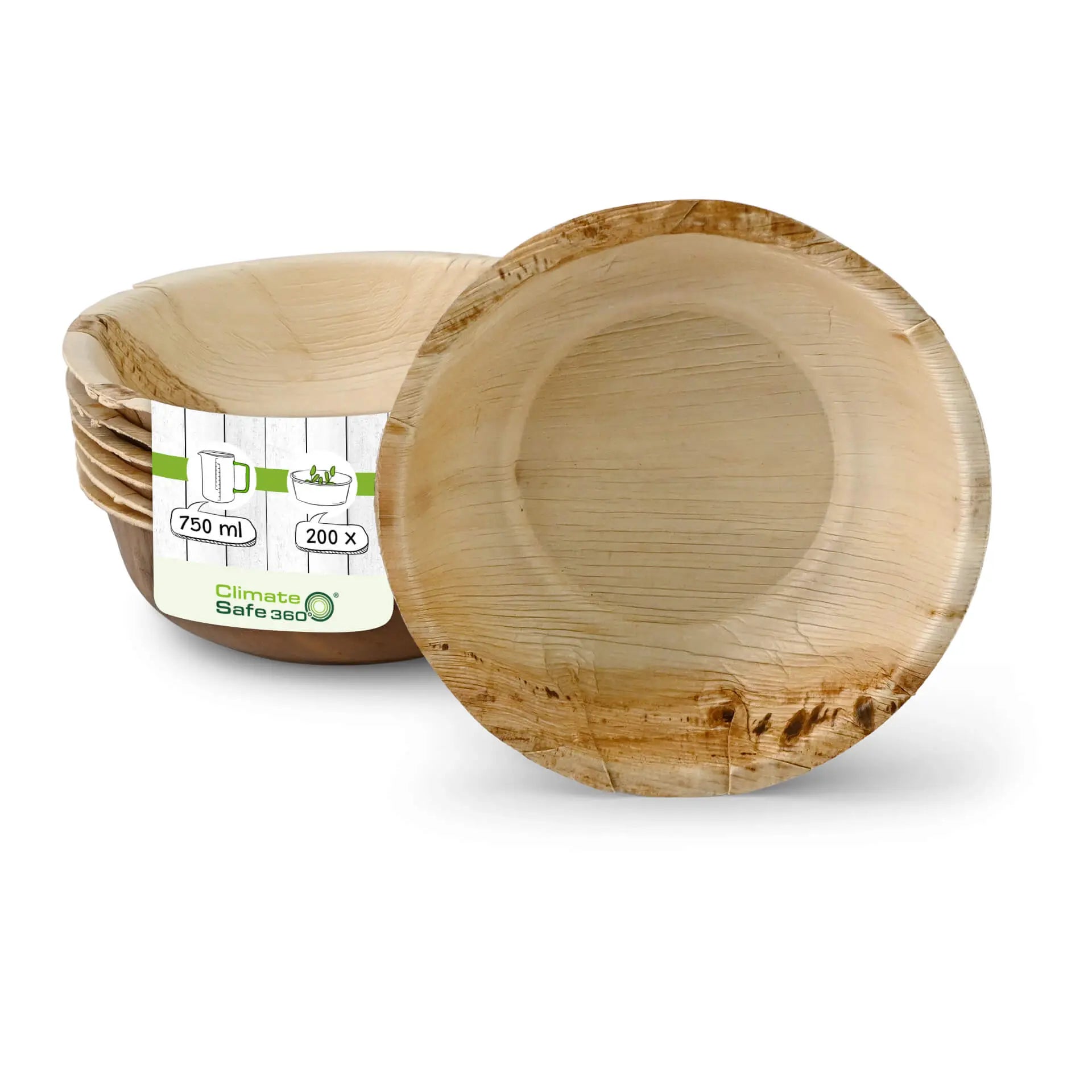 Ciotole in foglia di palma "BioYep" 750 ml, rotonde asporto domicilio Ristorazione Forniture Monouso Eco Bio Biodegradabile Packaging Consumabili Ecologico Ingrosso fornitore forniture Take away 1
