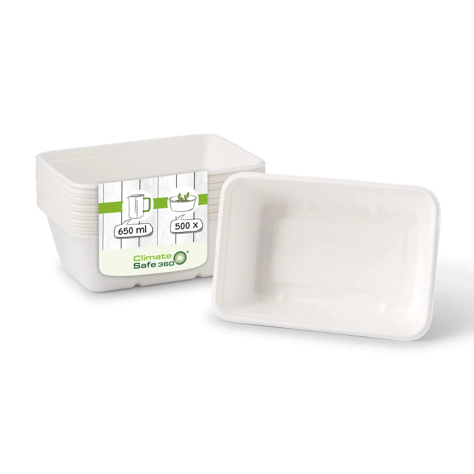 Ciotole per canna da zucchero 17 x 12 x 6 cm, 650 ml, rettangolare asporto domicilio Ristorazione Forniture Monouso Eco Bio Biodegradabile Packaging Consumabili Ecologico Ingrosso fornitore forniture Take away 1
