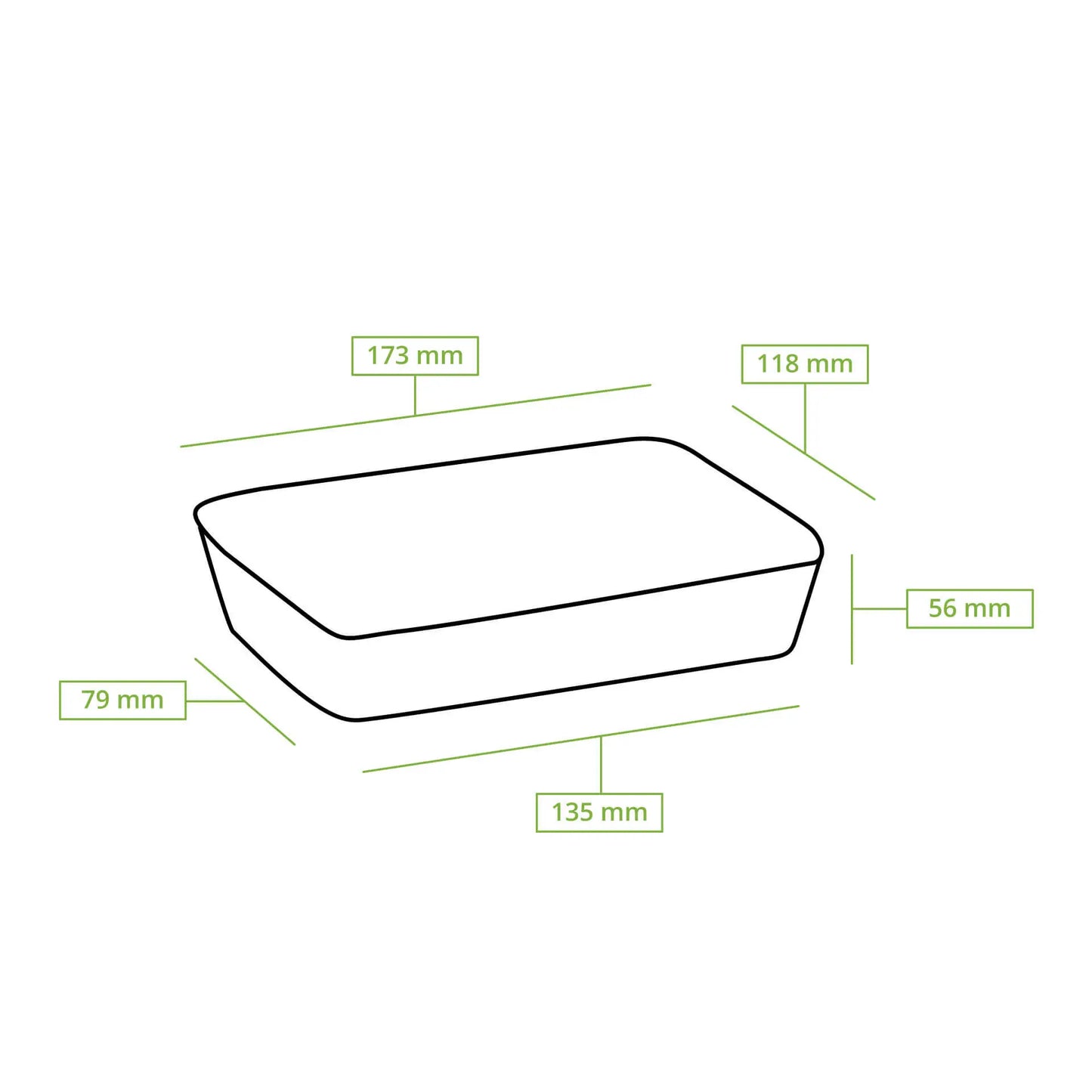 Ciotole per canna da zucchero 17 x 12 x 6 cm, 650 ml, rettangolare asporto domicilio Ristorazione Forniture Monouso Eco Bio Biodegradabile Packaging Consumabili Ecologico Ingrosso fornitore forniture Take away 7
