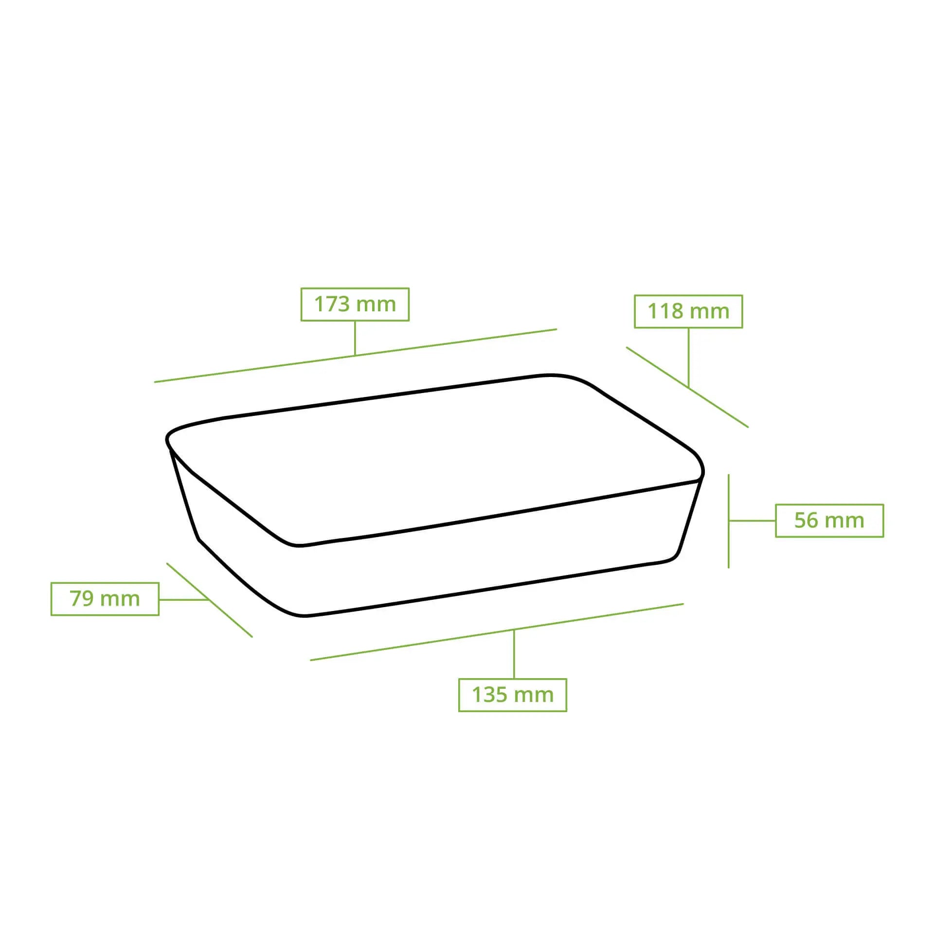 Ciotole per canna da zucchero 17 x 12 x 6 cm, 650 ml, rettangolare asporto domicilio Ristorazione Forniture Monouso Eco Bio Biodegradabile Packaging Consumabili Ecologico Ingrosso fornitore forniture Take away 7

