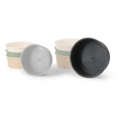 Ciotole riutilizzabili 1.000 ml, Ø 185 mm, colore grigio, asporto domicilio riutilizzabili riciclo take away monouso ingrosso forniture mensa cibo catering ristorazione zuppe