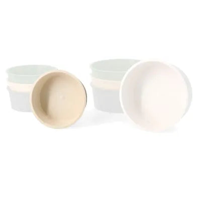 Ciotole riutilizzabili 650 ml, Ø 150 mm, bianco crema asporto domicilio monouso forniture take away mense catering ristorazione self service