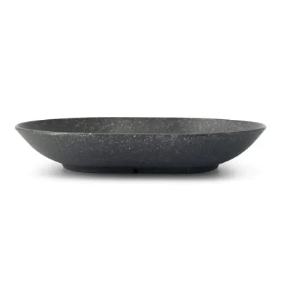 Ciotole riutilizzabili "BioYep" 13,5 x 18,4 x 3 cm, ovale, pepe / grigio monouso asporto domicilio